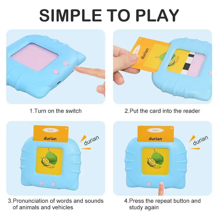 Kids Flash Cards – Interactive Talking Learning Toy