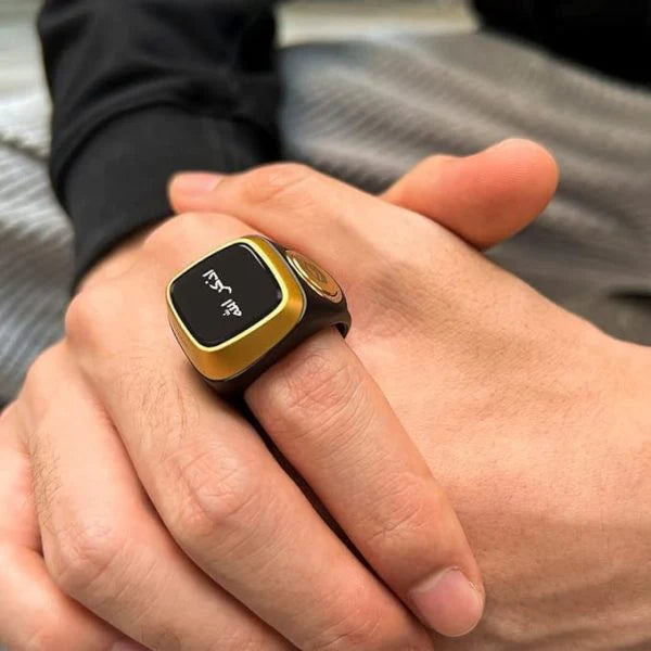 Zikr Smart Ring with Digital Tasbeeh Counter