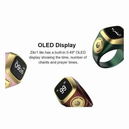 Zikr Smart Ring with Digital Tasbeeh Counter