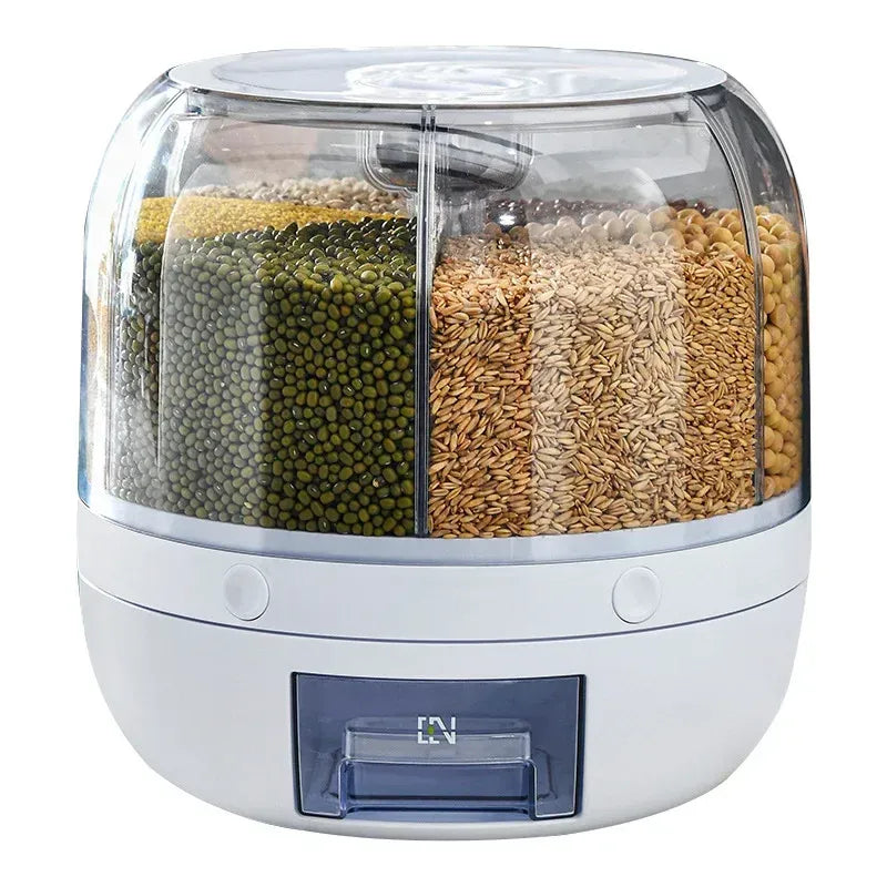 360° Rotating Grain Storage Dispenser