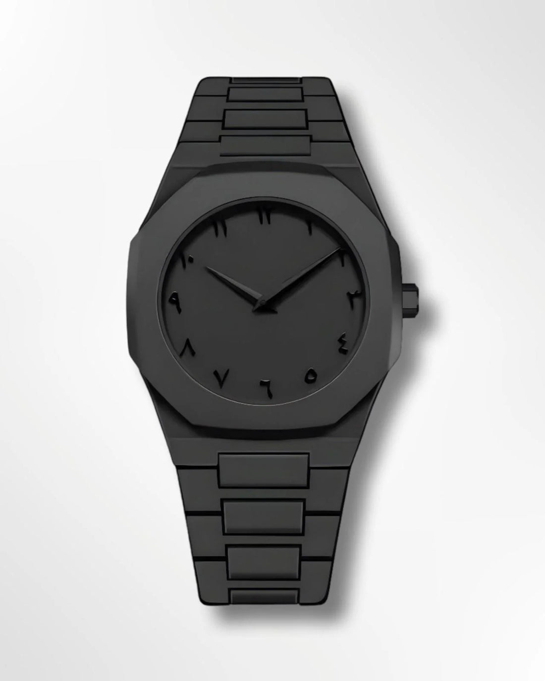Stainless Steel Arabic Dial Watch