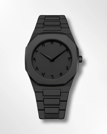 Stainless Steel Arabic Dial Watch