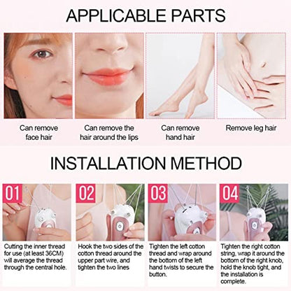 Electric Facial Threading Hair Remover