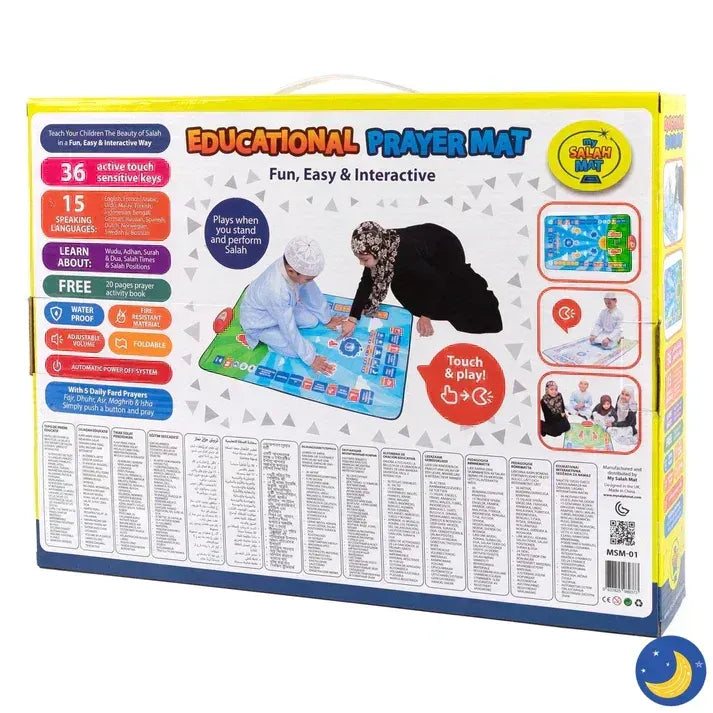 Educational Prayer Mat for Kids