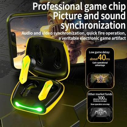 Wireless Gaming Earbuds with Bluetooth 5.0