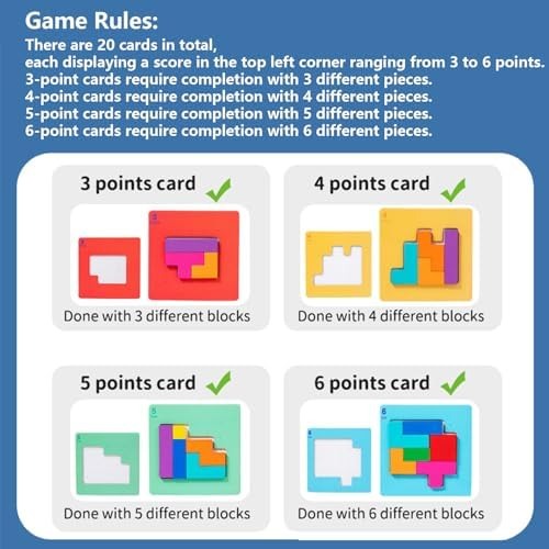 128 PCS Intelligent Puzzle Game for Kids