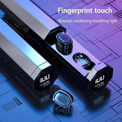 True Wireless Earbuds with Digital LED Display