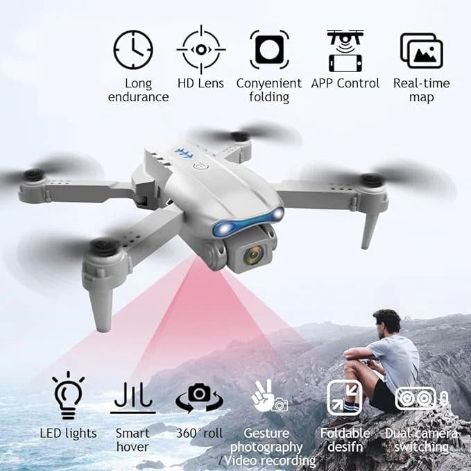 E99 Foldable HD Camera Drone