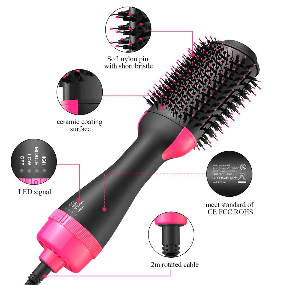 Your 4-in-1 Hair Styling Brush