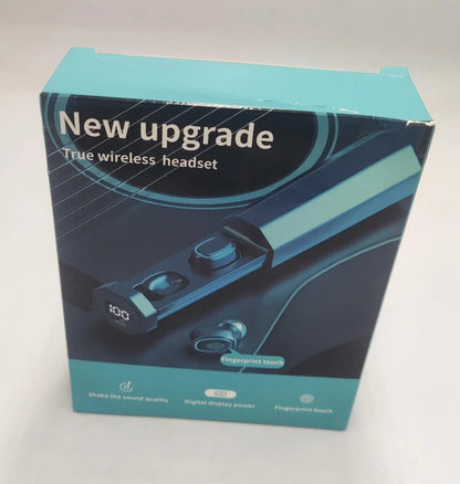 True Wireless Earbuds with Digital LED Display