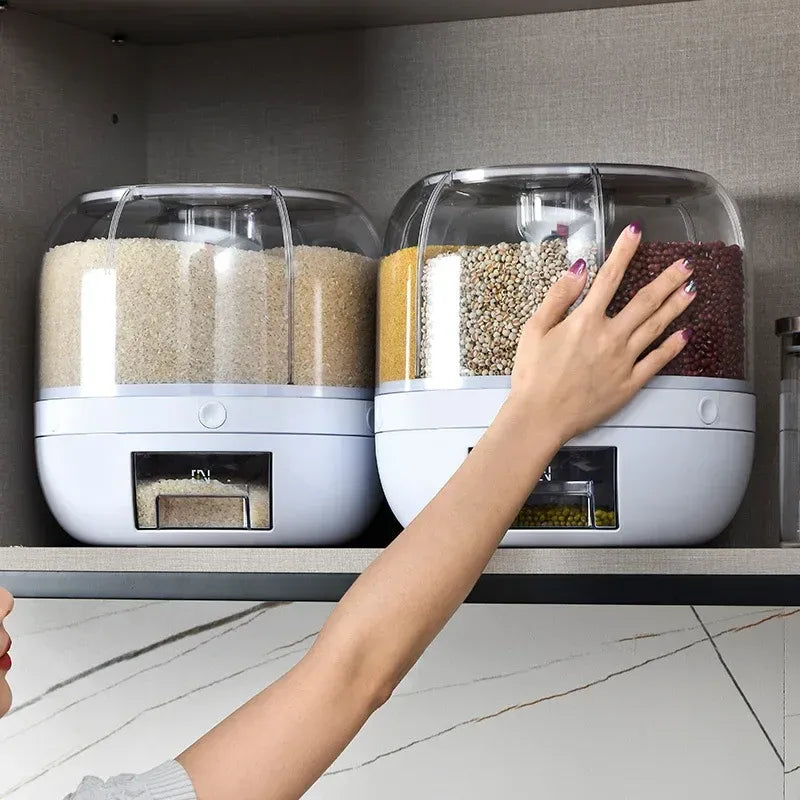 360° Rotating Grain Storage Dispenser