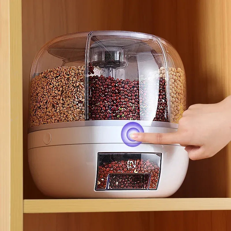360° Rotating Grain Storage Dispenser